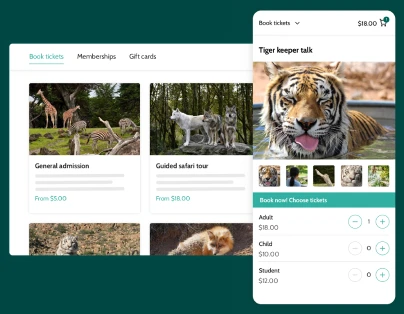 animal attraction ticketing software hero
